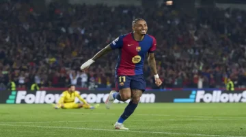 غياب رافينيا عن برشلونة في الكلاسيكو يؤثر على تشكيلة الفريق الأساسية